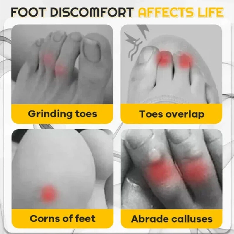 10Pcs Silicone Toe Protector Prevents Blisters