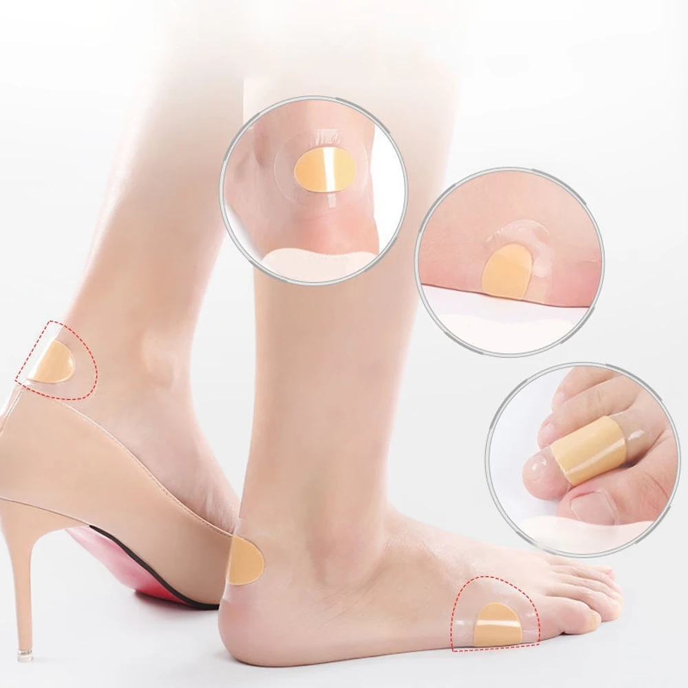 Hydrocolloid Gel Patch Relieve Pain from Blisters Bunions Corns Calluses Friction Pressure Heel Pain