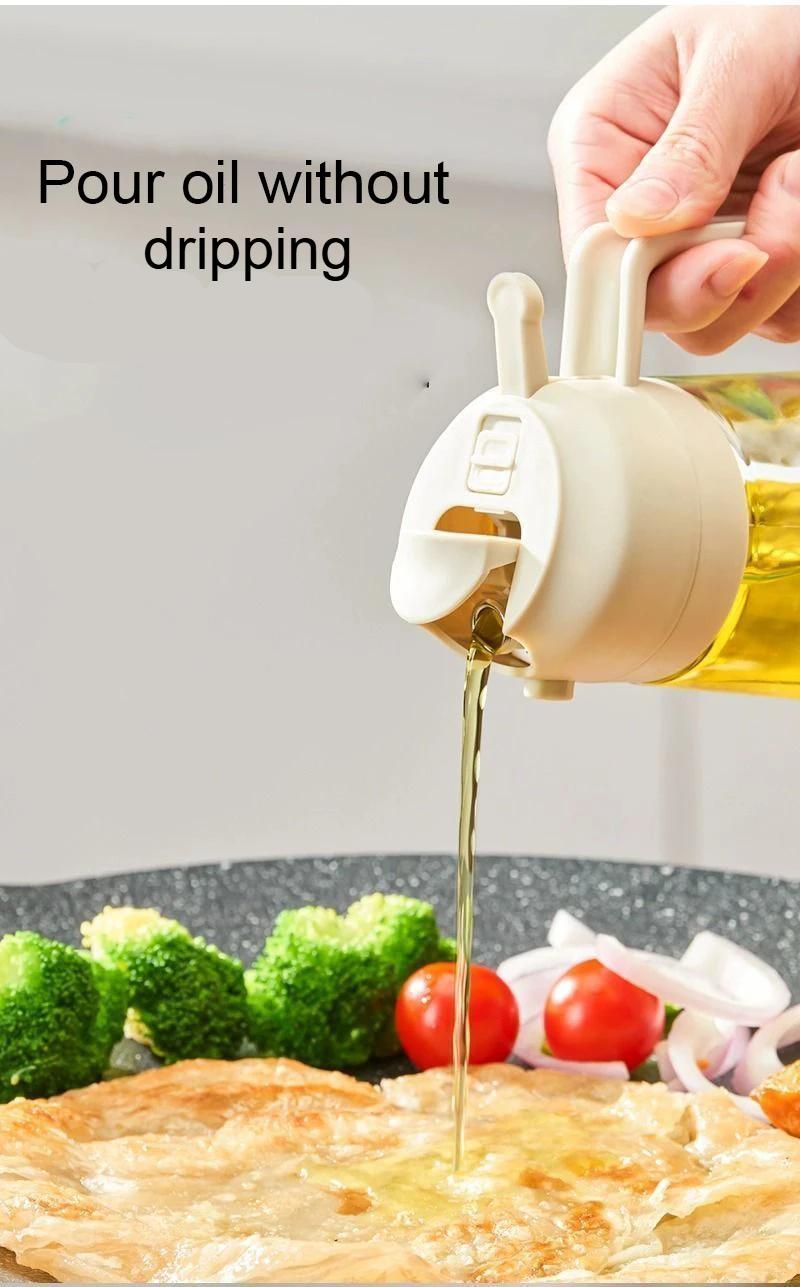 2 in 1 200/300/500ml Spray Bottle for Cooking / Oil, Vinegar Soy Sauce - Containers Washer